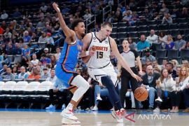 Nikola Jokic kemas triganda, Nuggets setop kemenangan beruntun Thunder