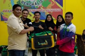 Kontingen Kabupaten Bengkalis terima perlengkangpan Porprov X Kuansing