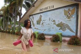67 sekolah di Kabupaten Aceh Tamiang terendam banjir