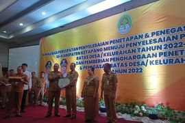 Sekda instruksikan percepatan penyelesaian peta batas desa/kelurahan se Ketapang