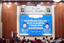 19 ASN wakili Kafilah Sulsel di ajang MTQ Korpri 2022 di Padang