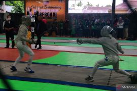 Atlet anggar asal Tapin sumbang medali