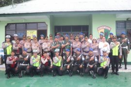 Kapolres Tebing Tinggi laksanakan apel pagi sinergitas bersama Subdenpom I/1-1