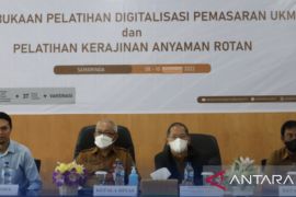 Disperindagkop Kaltim latih pelaku UKM pemasaran digital