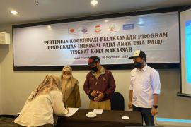 Dinkes Makassar sasar 10 PAUD optimalkan capaian imunisasi anak