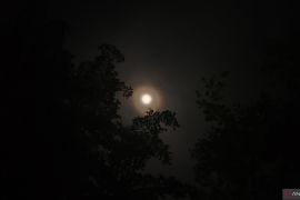 BMKG prakirakan fenomena gerhana bulan total di Palembang diprakirakan Selasa petang