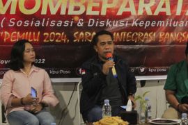 KPU Sulteng  gencarkan pendidikan pemilih di Kabupaten Poso
