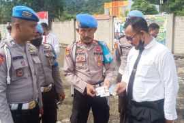 Anggota kepolisian KKU di tes urine