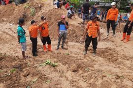 Jalan provinsi di Malalak Agam tertimbun tanah longsor
