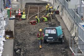 MRT pastikan rel trem pada area konstruksi direlokasi dengan baik