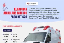 Kehadiran ambulans mini ICU pada KTT G20