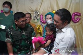 Danrem 064/MY  buka pemeriksaan tumbuh kembang baduta dan ibu hamil