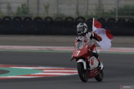 Vega Eda Pratama menangi race 2 IATC Mandalika