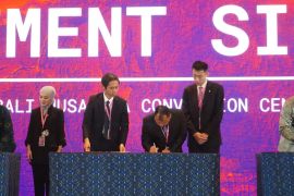 WIKA - Mitsubishi Tandatangani Kerjasama Pengembangan Proyek Lumut Balai Unit 2 Geothermal FCRS & Power Plant