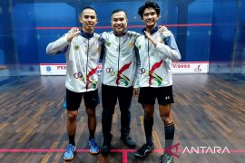 Squash Kabupaten Bekasi sumbang emas Porprov Jabar
