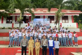 DAW edukasi keselamatan berkendara pelajar SMKN 1 Airmadidi