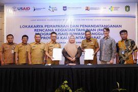 Pemkot Pontianak-USAID kerja sama tangani akses air minum dan sanitasi