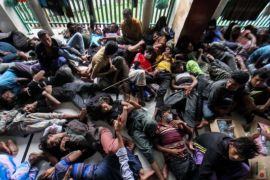 Imigran Etnis Rohingya Terdampar Di Aceh