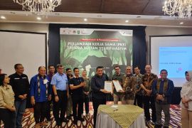 Perkuat pengembangan Tahura Minas, Pemprov Riau - PHR tandatangani PKS