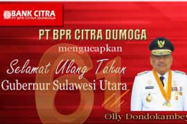 BPR Citra Dumoga: Selamat HUT ke-61 Gubernur Sulut Olly Dondokambey Page 1 Small