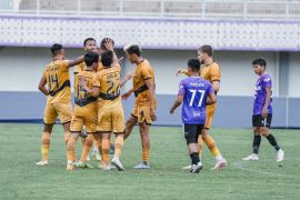 Feby Eka siap hadapi Rizky Dwi saat Dewa United bersua Arema