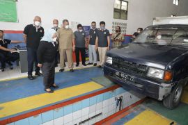 Dishub Sleman luncurkan sistem uji kendaraan secara "drive thru"