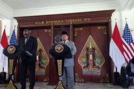 Menhan Prabowo puas dengan kerja sama Amerika di bidang pertahanan