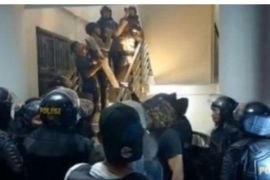 Muspimnas PMII di Tulungagung kembali ricuh