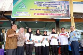 PT AMP berangkatkan 125 pekerja migran ke Malaysia