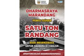 Pemkab-Dharmasraya masak satu ton rendang untuk Cianjur