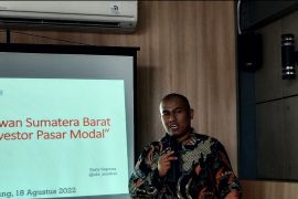 Transaksi saham warga Sumbar capai Rp13,5 triliun hingga Oktober 2022