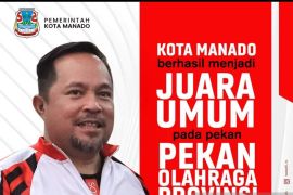 Wawali  berharap juara umum Porprov bangkitkan semangat bangun Manado