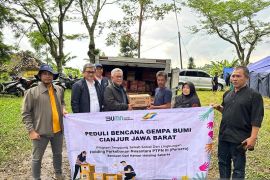 Bersama Holding Perkebunan, PTPN V gerak cepat bantu korban gempa Cianjur