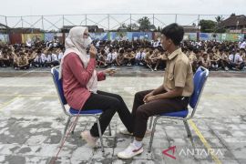 Sosialisasi bahaya rokok di sekolah