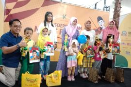 Ratusan anak semarakkan WR Soepratman-Music Fest di Kota Surabaya