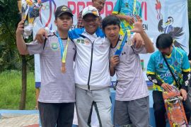 Sepatu roda Kota Tangerang raih juara umum di Porprov Banten