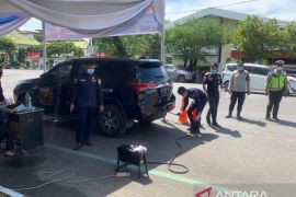Dishub Palembang uji emisi gas buang kendaraan gratis