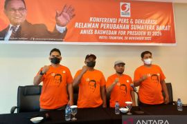Relawan Perubahan Sumbar deklarasi dukung Anies Baswedan jadi capres 2024