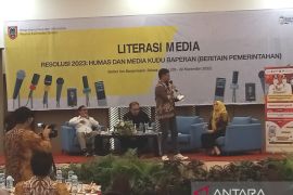 Diskominfo Kalsel gelar literasi media: Humas dan media kudu baperan