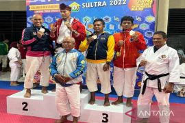 Porprov Sultra: Prajurit Korem sabet perak di cabor Shorinji Kempo