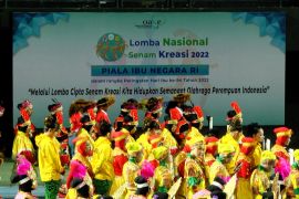 270 peserta ramaikan lomba senam piala Ibu Negara di GBK