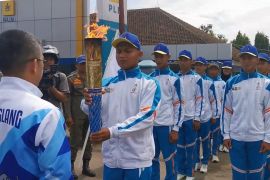 Pemkab Pandeglang sambut kirab api Porprov Banten ke-VI