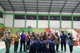Tim takraw putri Sulsel bertekad pertahankan emas Pomnas 2023