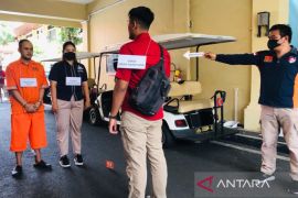 Polda Bali rekonstruksi 29 adegan dugaan pembunuhan staf Bank BPD