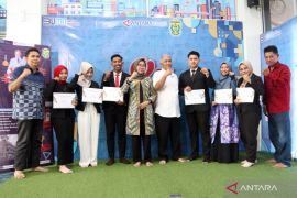 Puluhan milenial Banjarmasin ikuti lomba presenter LKBN ANTARA