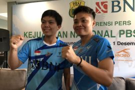 Apri/Fadia jumpa Pearly/Thinaah pada laga pembuka World Tour Finals 2022