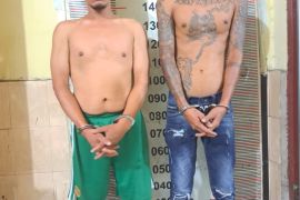 Polsek Stabat tangkap dua pelaku pencurian di SMPN IV Wampu