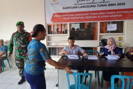 Koramil Biak Kota sebut penyaluran BLT BBM tahap dua berjalan lancar