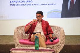 Sandiaga Uno ingin lebih banyak lagi produk ekraf Indonesia digunakan jamaah haji