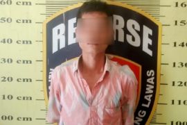Cabuli dua putri kandungnya, pria bejat ini diamankan Polres Palas